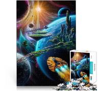 per adultiPuzzle da 1000 pezzi Il viaggio galattico ti aspetta Fatto di cartone Adatto a partire dai 14 anni Ogni pezzo è unico - Gioco divertente e stimolante per tutta la famiglia Idee regalo