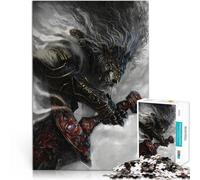 per adultiPuzzle da 1000 pezzi Lupo di sangue Fatto di carta,Adatto a partire dai 14 anni Gioco pratico Decorazione da parete Regali unici per compleanno e Natale。misurare:38x52cm