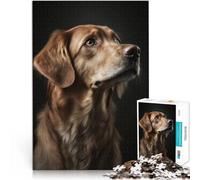 per adultiPuzzle da 1000 pezzi “Ritratto di cane” Fatto di legno,per 14+ Vacanza a casa: uccidere il tempo Regali di Babbo Natale segreto。misurare:50x75cm/19.68x29.52pollice