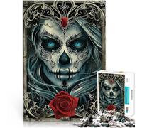 per adultiPuzzle da 1000 pezzi Ruby Rose Fatto di carta,Adatto a persone dai 14 anni in su Sfida di gioco educativo giocattolo Migliorare l'amore tra le coppie。misurare:26x38cm