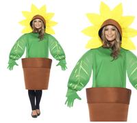 Per Adulto Girasole Costume World Libro Giorno Settimana Fiore Pentola Nuovo