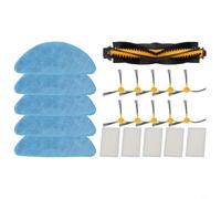 Per Aeno Rc2s Arc0002s Rc3s Arc0003s Robot Vacuum Parts Kit Con Rullo Spazzole Laterali Principali Filtri E Panni Mop Ricambio Set B (B)
