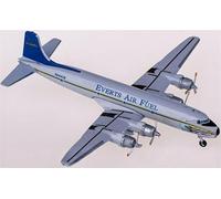 Per AeroClassics for Everts Air Fuel per Douglas DC-6 N444CE 1:400 Modello prefabbricato