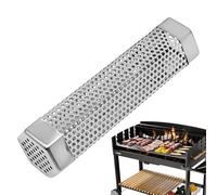 per affumicatore a pellet - per affumicatore per grill a pellet, per barbecue in acciaio inossidabile, Strumento multifunzionale per barbecue, Tubi per affumitore ad alta efficienza p