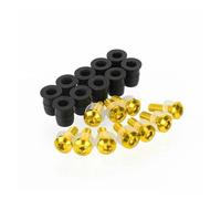 Per Africa Twin CRF1100L CRF1000L CRF 1000 1100 L XRV 750 XRV750 Moto Parabrezza Parabrezza Bullone Vite Dadi Kit bulloni carenatura(ORO)
