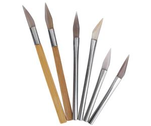 per agata Brunitore Kit Set 6PCS per agata + Acciaio (Ab per stile ) ( CD per
