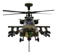 Per AH-64 Elicottero Army Fighter Modello Adulto Bambini Giocattolo Militare Scala 1 72 Set da gioco per hobby in miniatura