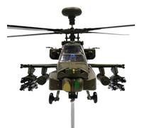 Per AH-64 Elicottero Dell'esercito Da Combattimento Modello Di Aereo Per Bambini Per Adulti Giocattoli 1 72 Set da gioco per hobby in miniatura