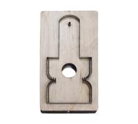 (Per Air Pods 3 B) Custodia per cuffie pratica realizzata a mano in pelle tagliata per accessori per