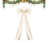 per albero di Natale, grande decorazione per feste, 119 x 46 cm, con | Nodo all'ingrosso per la decorazione di interni, esterni, porta, parete, scale, matrimonio,