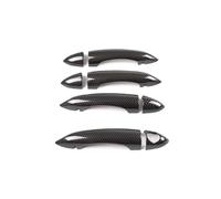Per Alfa Per Romeo Per Stelvio 949 Per Giulia 2017-2020 Car Exterior Door Handle Grab Cover Trim Accessori Esterni(B Nero carbone)