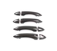 Per Alfa Per Romeo Per Stelvio 949 Per Giulia 2017-2020 Car Exterior Door Handle Grab Cover Trim Accessori Esterni(Un nero carbone)