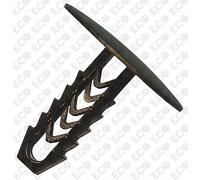 Per Alfa Romeo 147 Kit 50pz Bottoni Clip Mollette Grigio Rivestimenti Interni