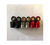 (per Alfa Romeo) 4 pezzi Coprivalvola per cerchi in alluminio con logo del marchio per Abarth BMW M