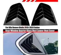 Per Alfa Romeo Giulia 952 2015+ Lunotto Feritoia Otturatore Presa D'aria Nero