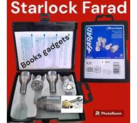 Per Peugeot Expert Tepee 2003>Kit Bulloni Antifurto Starlock Farad C/Acciaio