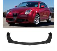 PER ALFA ROMEO MITO SPOILER LAMA SOTTO PARAURTI ANTERIORE NERO LUCIDO SPLITTER