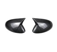 Per Alfa Romeo Per Stelvio 2017 2018 2019 2020 2021 2022 2023 Portiera Posteriore Vista Custodia Wing Cap Car Rearview Side Mirror Cover WEFOLCC(Carbon look)