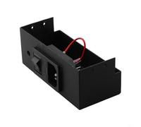 per alimentatore Scudo alloggiamento per alimentatori switching 12V/24V 360W - Contenitore metallico con interruttore integrato e cablaggio da 2 m K