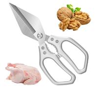 per alimenti, taglierina in acciaio , robuste da cucina per tagliare carne, pollame, cibo, carta, cucina, cucito, giardino, artigianato, casa, insalata