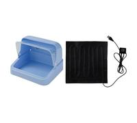 per allevamento di pulcini | con cuscinetto termico 3 temperature Gabbia di allevamento | Gabbia per pollame, per l'allevamento di anatroccoli, pappagalli, e altri piccoli animali