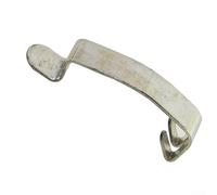 Per alloggiamento del filtro dell'aria del motore, morsetto a molla, in acciaio inox, ricambio diretto compatibile con 13711716113, argento, circa 4,2 cm