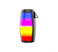 per altoparlante Wireless PC con Bassi Potenti e Luci RGB per | Bassi profondi, suono surround immersivo, luci RGB dinamiche, materiale PC per robusto, design compatto 14.8cm