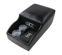 Per Amanti Per Avella Per BESTA Per Bongo Per Borrego Per Cadenza Bracciolo Contenitore Interno Corrimano Posteriore Ricarica USB Scatola bracciolo auto(Model B Black)