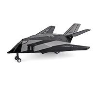 Per American F117 Stealth Fighter Model Kit Modello di aereo in metallo pressofuso con suono e luce Set da gioco per hobby in miniatura