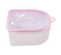 per ammollo per , vassoio per la rimozione dello smalto, strumento per manicure a immersione a doppio strato, per entrambe le mani, riutilizzabile, per salone A.