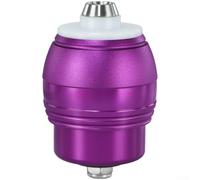 per ammortizzatore Posteriore Bici con Inserti Gomma Morbida | Lega alluminio resistenza, durata lunga, assorbimento urti per efficace, design robusto(Purple)