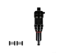 per ammortizzatore Singola Camera per Bici per Mountain Bike | Lega alluminio leggera, design singola camera, riduzione peso totale, ideale salite e discese(165mm)