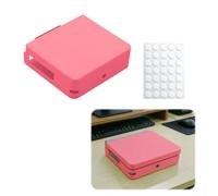 Per Anbernic RG34XXSP Custodia protettiva specifica realizzata in materiale ForPLA resistente alla polvere ottimizzato per le dimensioni della console e le esigenze di portabilità (rosa)