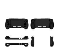 Per ANBERNIC RG556, Custodia protettiva in silicone per RG556 Gaming Console Protezione da Goccia Accessori Semplici Colore Solido (Nero)