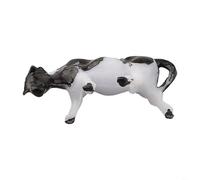 Per animali da fattoria in scala HO: 87 figure di bestiame, mucche in plastica dipinte modello ferroviario set di bestiame, mandria in miniatura per scenario di diorama layout scenico puntelli