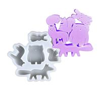 Per Animali In Silicone, Stampo Per Gesso Di Colata, In Gesso E Silicone Per Studenti Adolescenti Adulti Artisti Insegnanti D'arte Decoratori Per La Casa Organizzatori