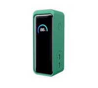 Per Anker Prime 9600mAH 65W Alimentatore Custodia in silicone Custodia protettiva Manica anti-caduta Antipolvere (Dark Green)
