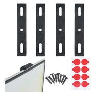 Per Anteriore | Kit Di Montaggio Per Targhette Per Auto Resistente Alle Intemperie 4 Pezzi | Set Porta Durevole | Per Etichette Per Veicoli Anteriori E Posteriori P