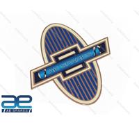 Per emblema Chevrolet antico con logo Chevy distintivo della griglia del...