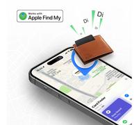 Per Apple Find My Smart Air Card localizzatore GPS Tracker ricaricabile Smart Tag portafoglio Card Finder portafoglio Tracker zaini Tracker