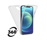 Per Apple IPHONE 13 Custodia 6.1in 360 Full Body Protezione Fronte-Retro Clear