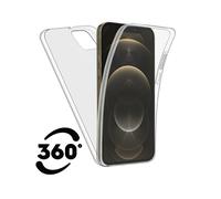 Per Apple IPHONE 13 Pro Custodia 360 Full Body Protezione Fronte-Retro Clear