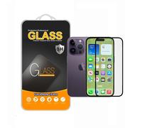 Per Apple IPHONE 15 Pro Vetro Temperato Completo Cover Telefono Proteggi Schermo