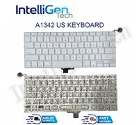 Per Apple Macbook A1342 13'' 2009 2010 Unibody Noi Layout Laptop Tastiera Bianco