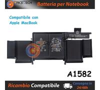 Per Apple MacBook Pro 13" Retina A1493 A1502 2013-2014 BATTERIA A1582 ME864LL/A