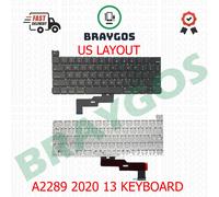 Per Apple Macbook pro Retina A2289 2020 33cm Noi Layout Laptop Tastiera Nero