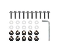 Per APRILIA RS 660 125 Per Shiver 750 RS660 RS125 RSV4 RSV4R 10PCS Moto Parabrezza Parabrezza Bulloni Viti Dado Di Fissaggio Kit bulloni(Titanio)