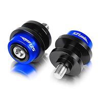 Per Aprilia RS125 RS 125 2002 2003 2004 2005 2006 2007 2008 2009 2010 Accessori Moto Forcellone Bobine Stand Slider Viti Protezione Anticaduta (Colore : Blu)