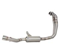 Per Aprilia RS660 RS Per Tuono 660 2021-2024 Motocicletta Anteriore Mid Link Modificato 60mm Sistema Di Scarico Tubo Moto Silenziatore Posteriore