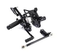 Per Aprilia RSV4 RSV 4 2009 2010 2011 CNC In Alluminio Moto Regolabile Rearset Posteriore Set Pedane Pedali Poggiapiedi